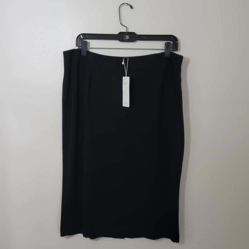 Eileen Fisher Elegant Black Women's Skirt NWT Size L